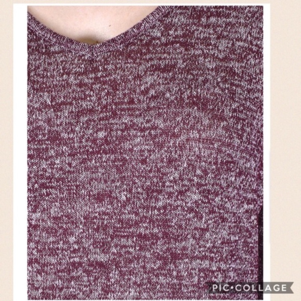 NEW PLUS Pinkish/Purple marled sweater - Picture 4 of 4